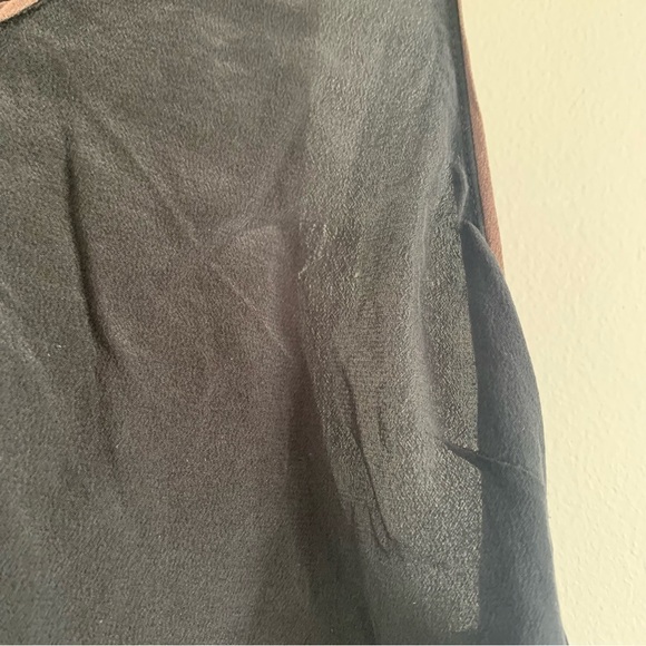 ANTHROPOLOGIE Maeve 100% Silk Tank Top Light Weight Neutral Tone Size 2 - Picture 4 of 10